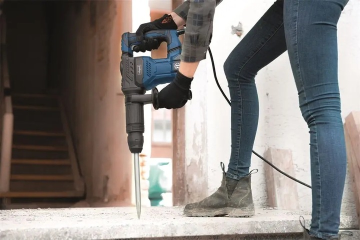 Lekki Młot Udarowy Wyburzeniowy SDS MAX 2 Dłuta 20J 1,3kW SCHEPPACH