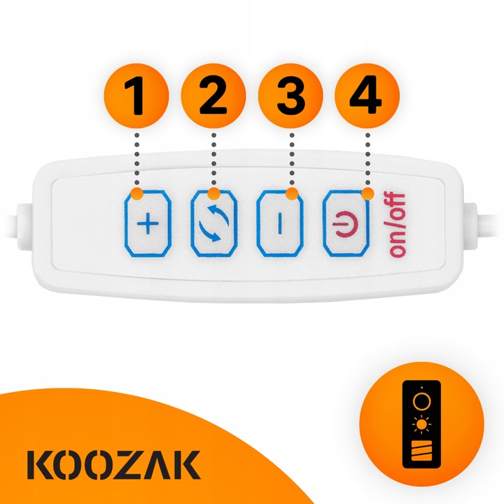 Lampka biurkowa led na biurko dla dzieci z klipsem biała do czytania