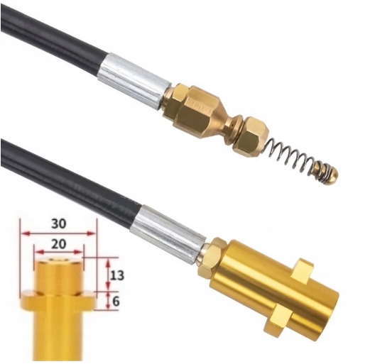 ŻMIJKA KARCHER K2-K7 15M WĄŻ DO UDRAŻNIANIA KANALIZACJI I RUR