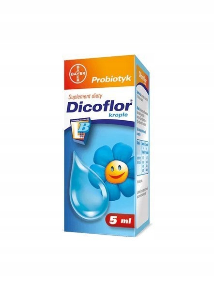 Dicoflor baby krople 5 ml