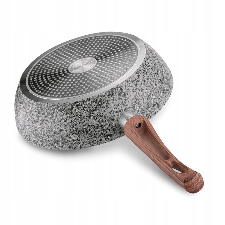 Głęboka PATELNIA INDUKCJA wysoka patelnia GRANITOWA 28cm Venga Konighoffer