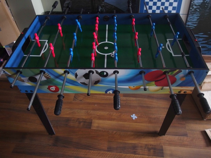 MULTI STÓŁ DO GIER 12w1 PIŁKARZYKI PING PONG