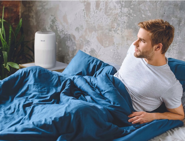 Oczyszczacz powietrza Levoit Core Mini HEPA wydajny 78 m3/h aroma 16 m2