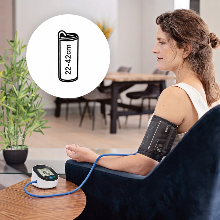 CIŚNIENIOMIERZ ELEKTRONICZNY NARAMIENNY BRAUN EXACTFIT2 BUA4050EU ESH APP