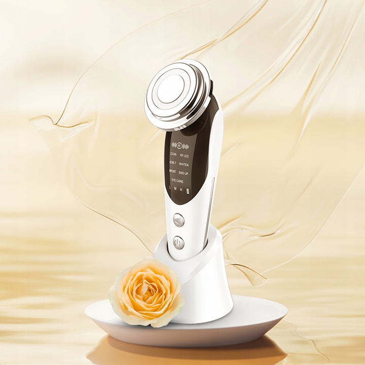 FOONNUN BEZIGŁOWA MASAŻER EMS TWARZY LIFTING 7w1 URZĄDZENIE DO MASAŻU