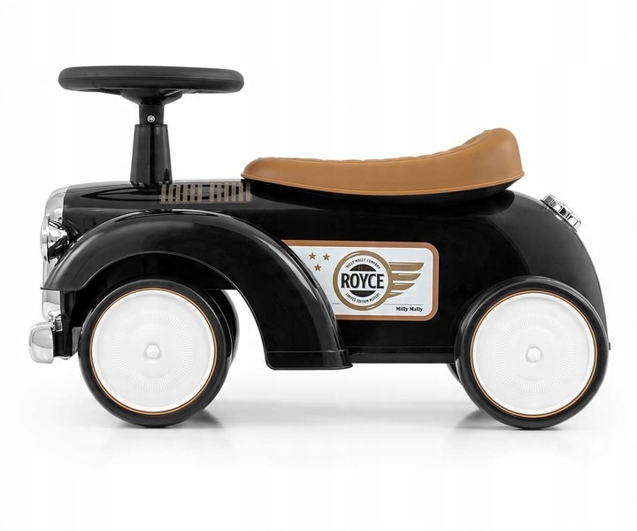 Milly Mally Pojazd Royce Black Czarny Pchacz Retro Samochód Klasyczne Autko