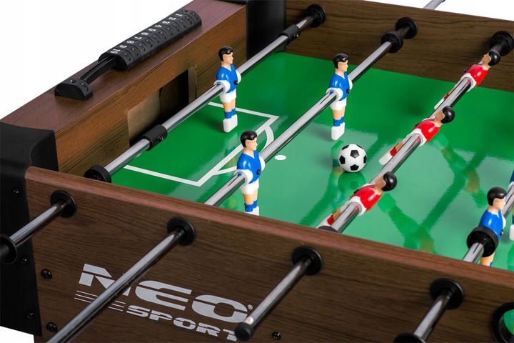 STÓŁ DO PIŁKARZYKÓW PIŁKARZYKI STOŁOWE PREZENT 22 ZAWODNIKÓW NEO-SPORT