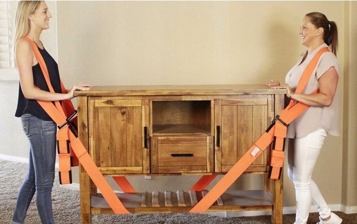 WYTRZYMAŁE PASY DO NOSZENIA MEBLI CIĘŻKICH RZECZY TRANSPORT