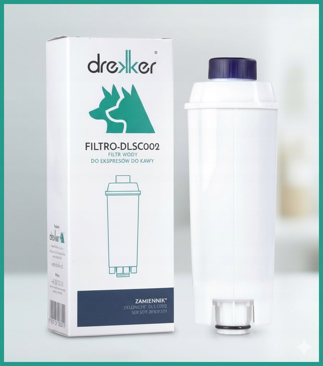 Zestaw 3x Filtr Drekker FILTRO - C002 - Idealny Tańszy Odpowiednik