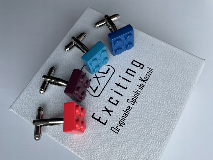 Męskie srebrne spinki do mankietów EXC Symbol Ryby Znak Ryby