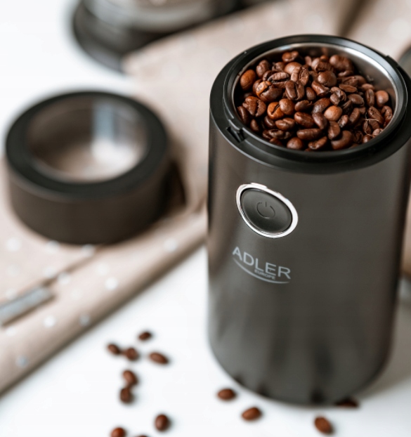 ELEKTRYCZNY MŁYNEK DO KAWY ZIÓŁ ORZECHÓW SIEMIENIA LNIANEGO PIEPRZU