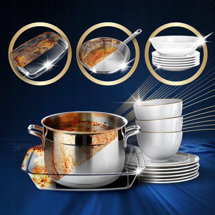 Finish Powerball Ultimate Plus Kapsułki do zmywarki All in One 25 sztuk