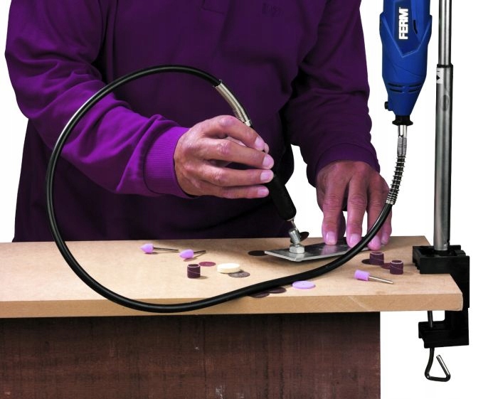 MINI SZLIFIERKA MULTISZLIFIERKA + AKCESORIA FERM