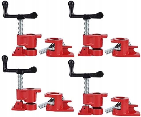 ŚCISK STOLARSKI RUROWY BEZKOŃCOWY 3/4" ZACISK 4SZT