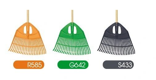 GRABIE OGRODOWE DO LIŚCI TRAWY 182cm POMARAŃCZOWE