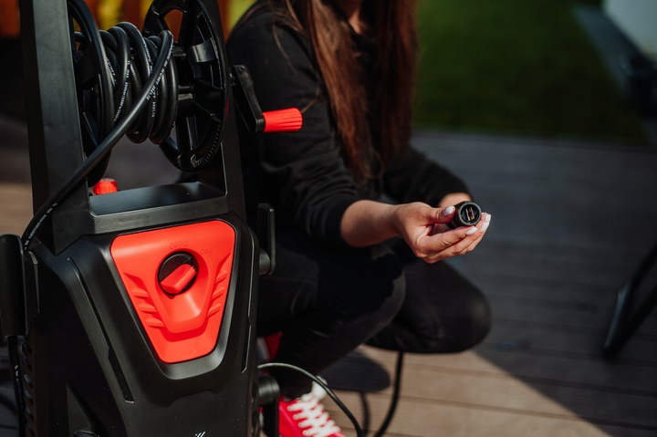 MYJKA CIŚNIENIOWA 260 BAR SAMOSSĄCA POMPA ALUMINIOWA DYSZA TURBO