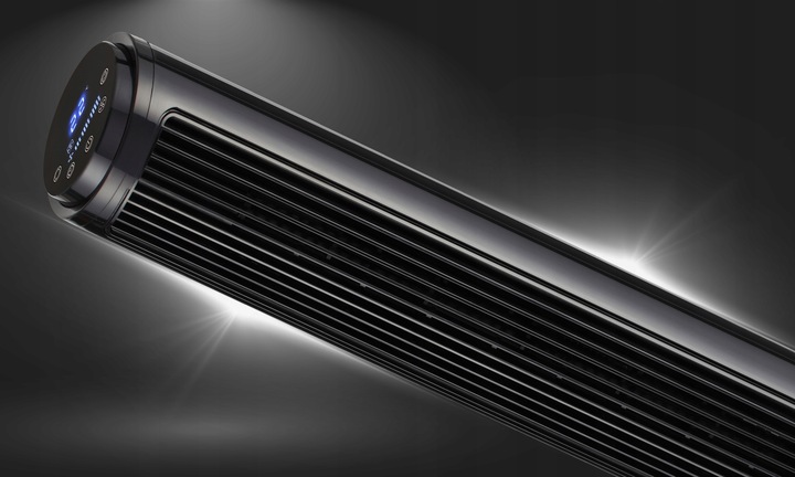 WENTYLATOR KOLUMNOWY CICHY 29db WIATRAK STOJĄCY JONIZACJA +10m zasięg