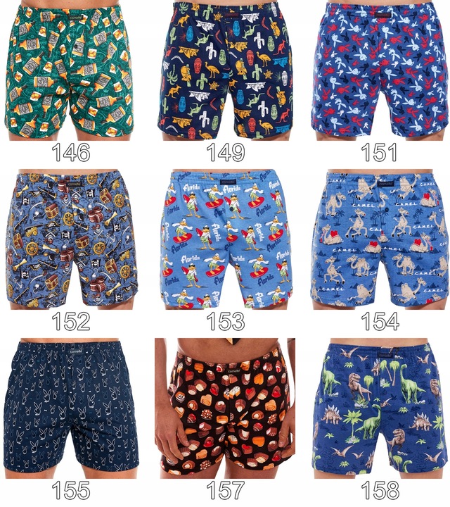 CORNETTE BOKSERKI CLASSIC - luźne x 5 szt. XL