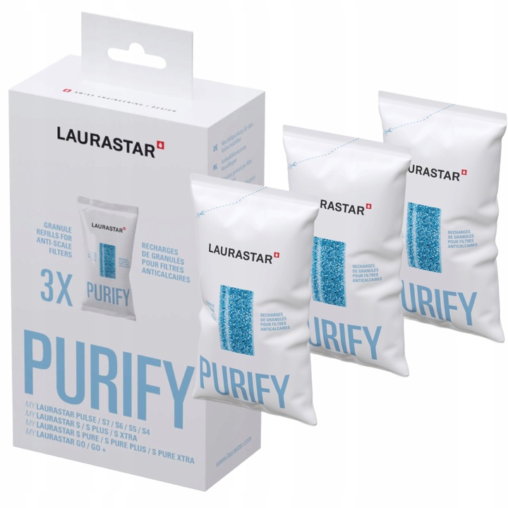 Granulat Filtrujący Filtr do systemów LAURASTAR S Zestaw - 3 szt