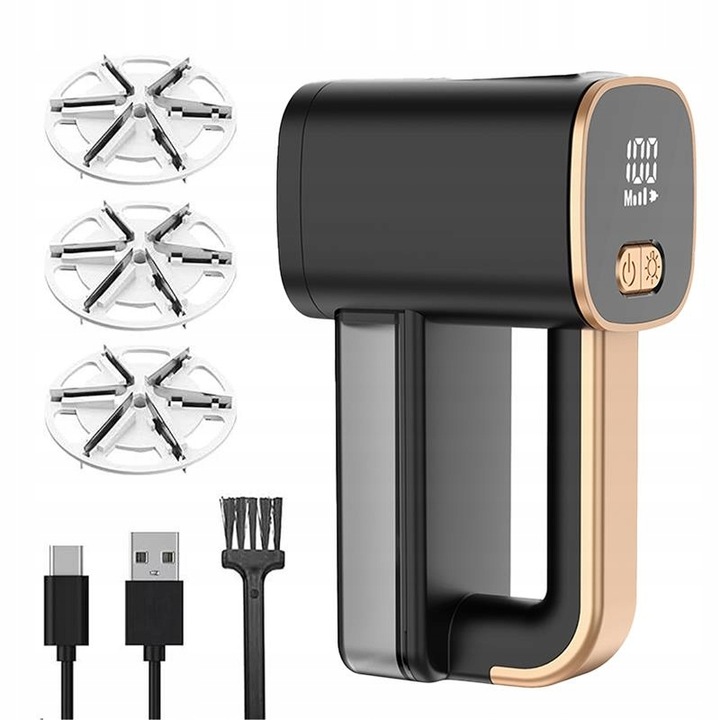 GOLARKA DO UBRAŃ TKANIN SWETRÓW TAPICERKI MOCNA AKUMULATOR 2000mAh USB