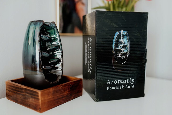 Aromatly Kominek Ceramiczny Zapachowy Kadzidło Wodospad | PREZENT