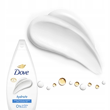DOVE Essential Care Hydrate Żel pod prysznic 3 x 720ml