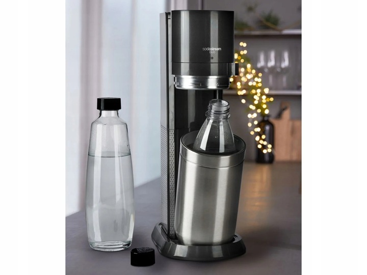 SODASTREAM SZKLANA BUTELKA KARAFKA 2x1L DO SATURATORA DUO ZESTAW