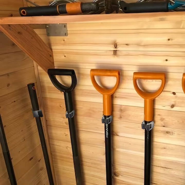 UCHWYT WIESZAK ŚCIENNY NA NARZĘDZIA MIOTŁY MOP GRABIE