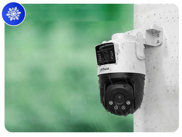 Kamera obrotowa zewnętrzna Dahua IP WiFi - dwa obiektywy (5MPx+5MPx)