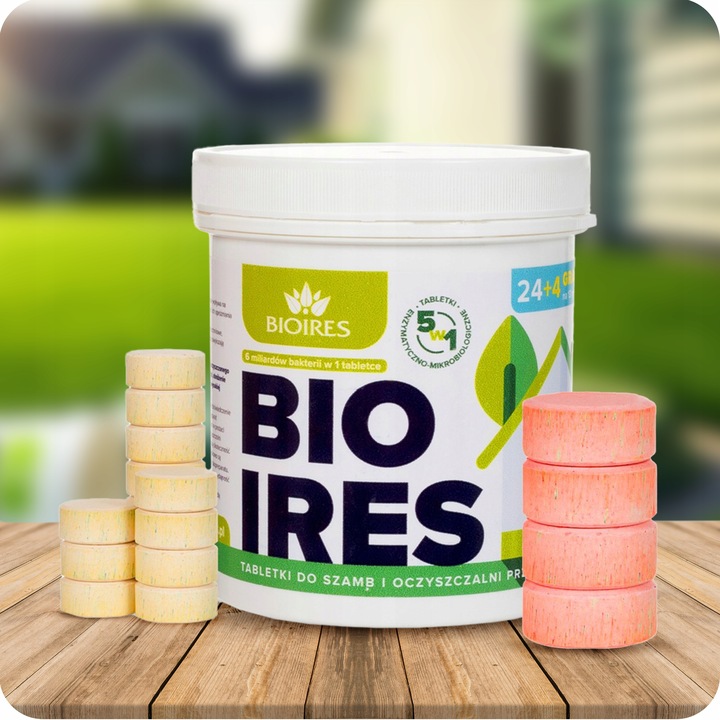 TABLETKI BIO BAKTERIE DO SZAMBA OCZYSZCZALNI USUWA SMRÓD KOŻUCH