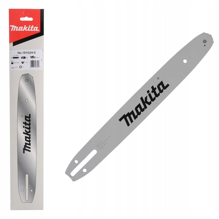 MAKITA PROWADNICA ŁAŃCUCHA DO PIŁY 35cm 3/8 1,3mm UC3530 191G24-0