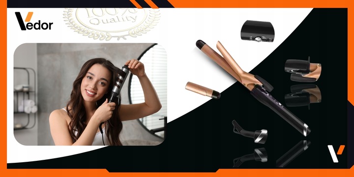 LOKÓWKA DO KRĘCENIA WŁOSÓW REGULACJA TEMPERATURY EFEKT LOKÓW HOLLYWOOD