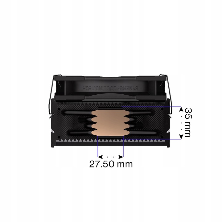 Chłodzenie procesora powietrzem ENDORFY Fera 5 Black ARGB, 120mm, TDP 220W