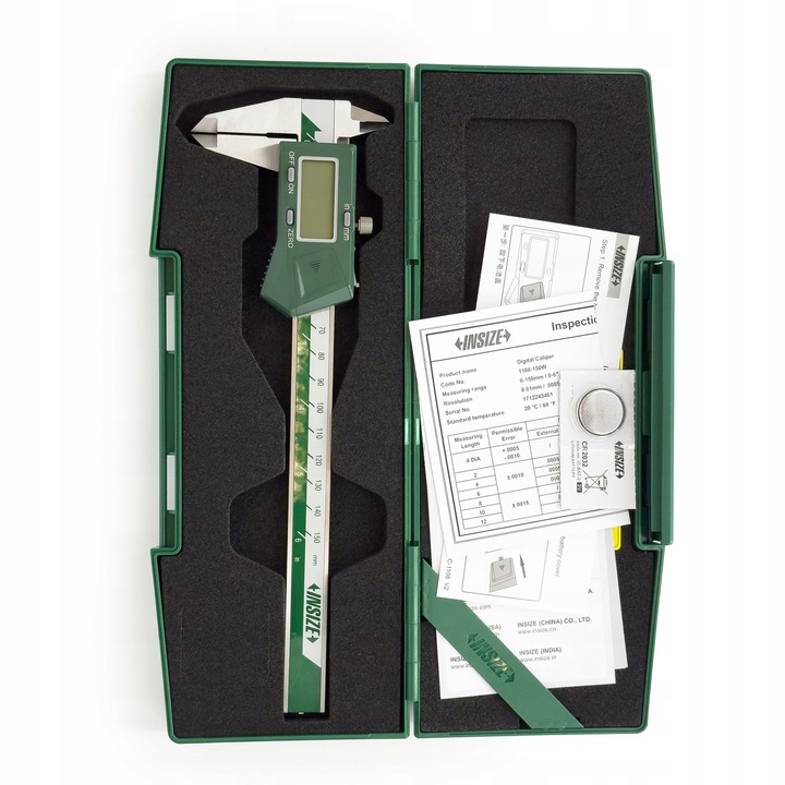 Suwmiarka elektroniczna 150 mm / 0-6" INSIZE (1108-150W) bez rolki