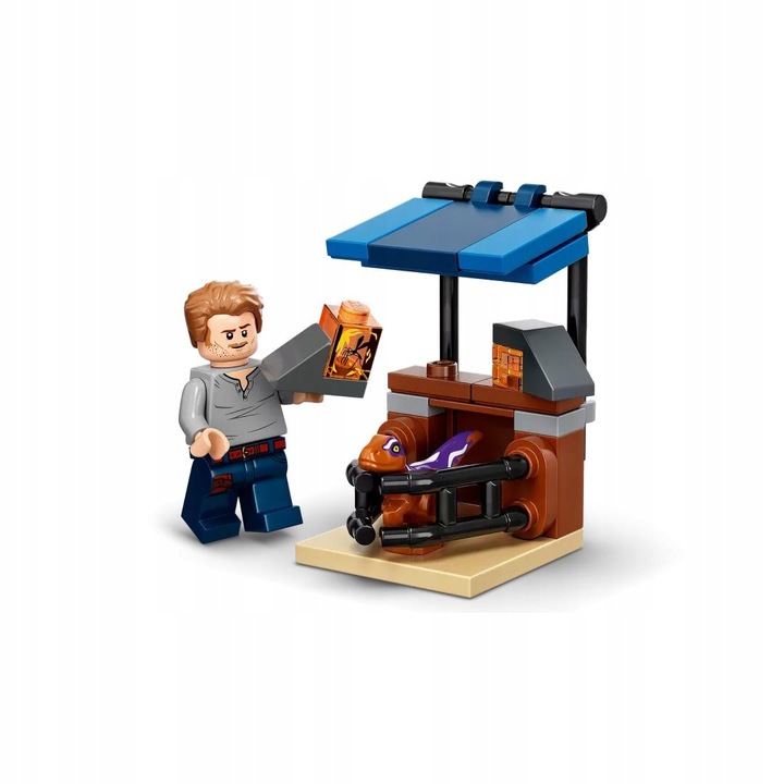 LEGO Dinozaury Atrociraptor: Pościg na Moto. 76945