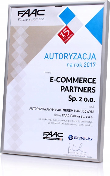 PILOT DO BRAMY GENIUS ECHO TX4 DUŻY ZASIĘG 2 KANAŁOWY MOCNY BATERIA