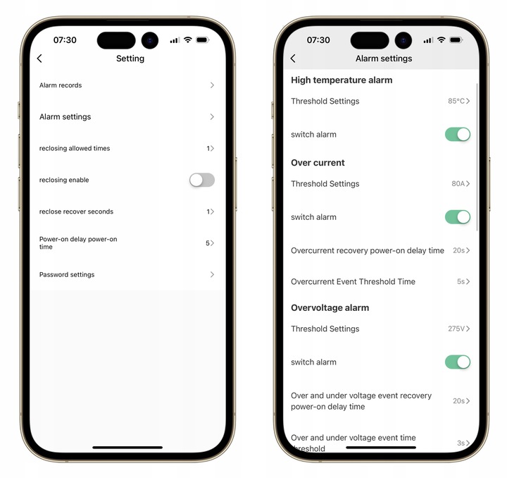 Licznik energii prądu 3-fazowy 2-kierunki PV przekaźnik 100A LCD WiFi