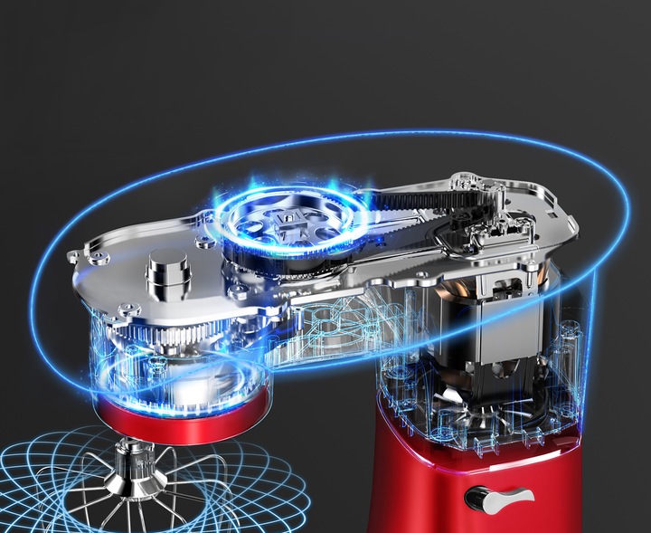 ROBOT KUCHENNY PLANETARNY MIKSER BLENDER 6w1 MISA 6,2L MOCNY ZESTAW