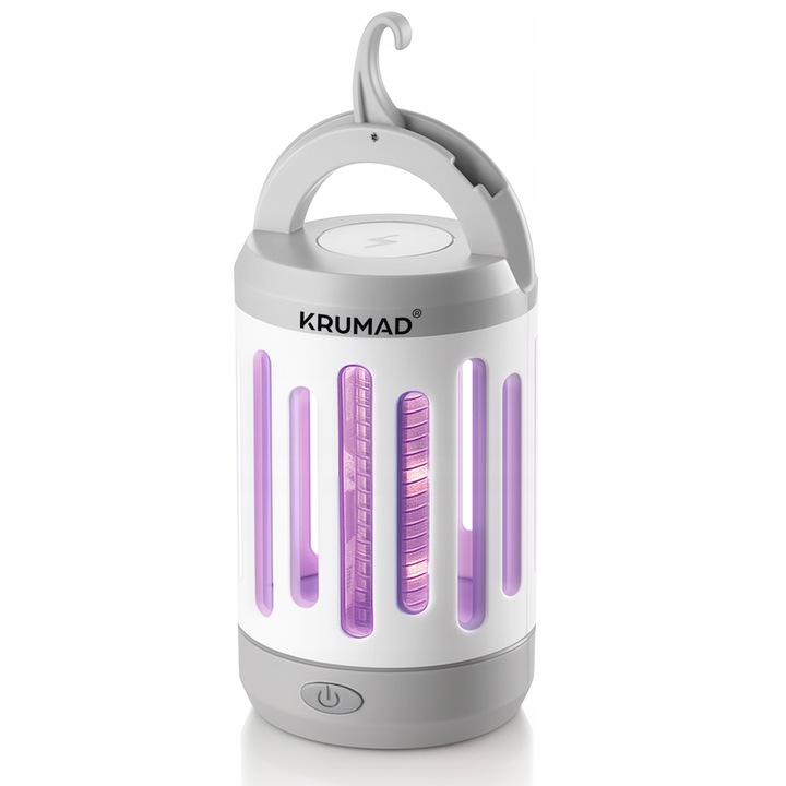 Lampa Owadobójcza UV 5W Na Muchy Komary Owady Osy Ćmy Pułapka