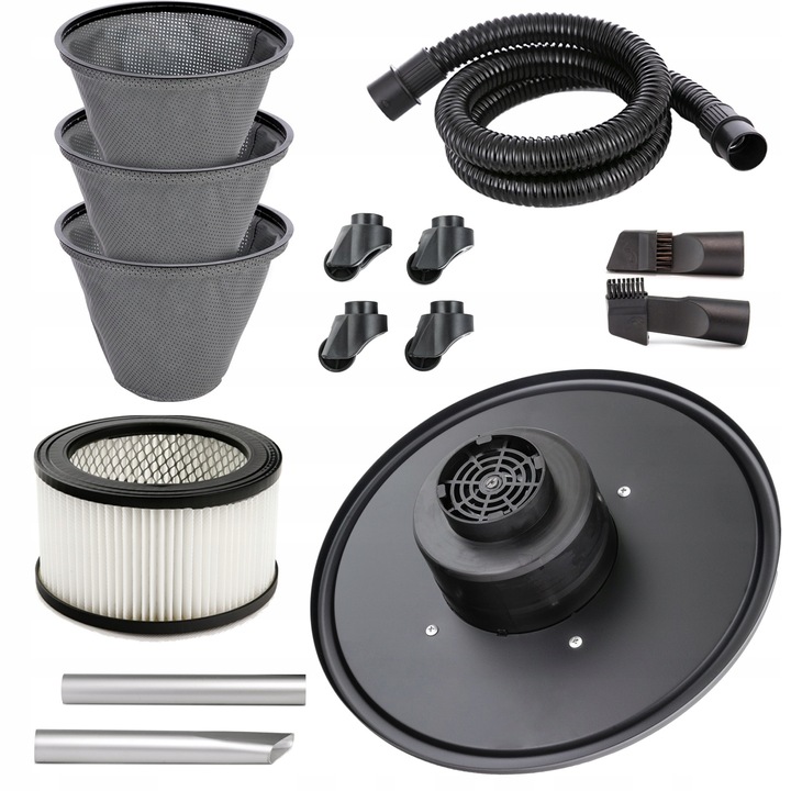 ODKURZACZ DO POPIOŁU KOMINKA PIECA GRILLA GRUZU SEPARATOR KOMINKOWY