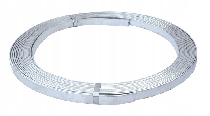 BEDNARKA OCYNKOWANA 30x4 TAŚMA STALOWA KRĄŻEK 10M