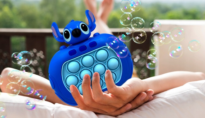 GRA POP IT POPIT STICH GAME ELEKTRYCZNA ZRĘCZNOŚCIOWA + 3 BATERIE GRATIS