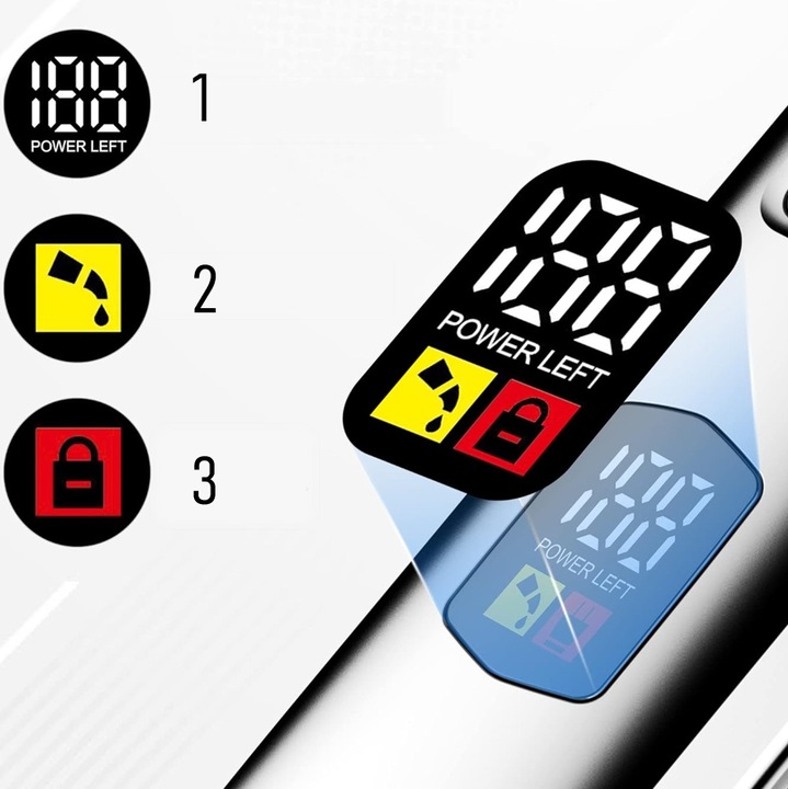 PROFESJONALNA MASZYNKA DO STRZYŻENIA BEZPRZEWODOWA WET&DRY USB ZESTAW