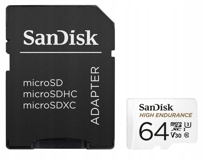 SanDisk High Endurance microSDXC 64 GB