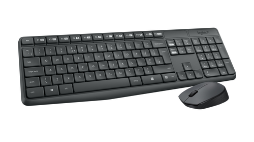ZESTAW Klawiatura i mysz LOGITECH BEZPRZEWODOWA MK235