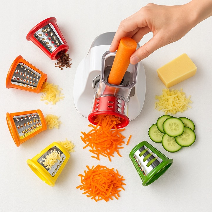 SZATKOWNICA ELEKTRYCZNA do Warzyw Kapusty Sera Rozdrabniacz 5 Tarek