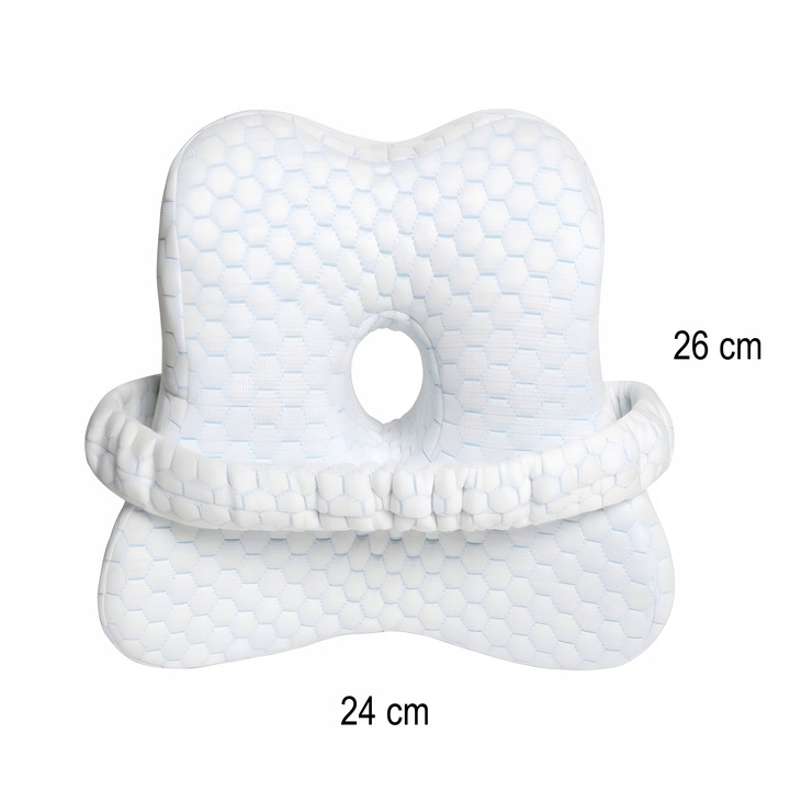 PODUSZKA ORTOPEDYCZNA KLIN MIĘDZY NOGI KOLANA DO SPANIA SEPARATOR MEMORY