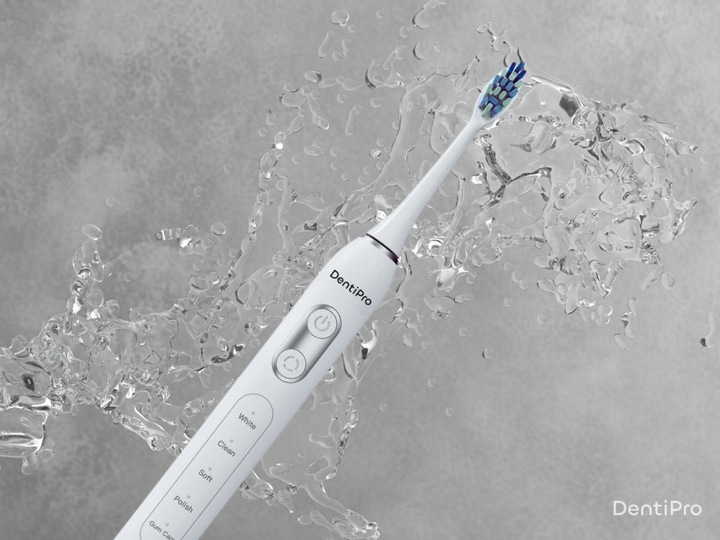 Zestaw 2x Szczoteczka Soniczna do Zębów + Etui + 8 Końcówek - Elektryczna