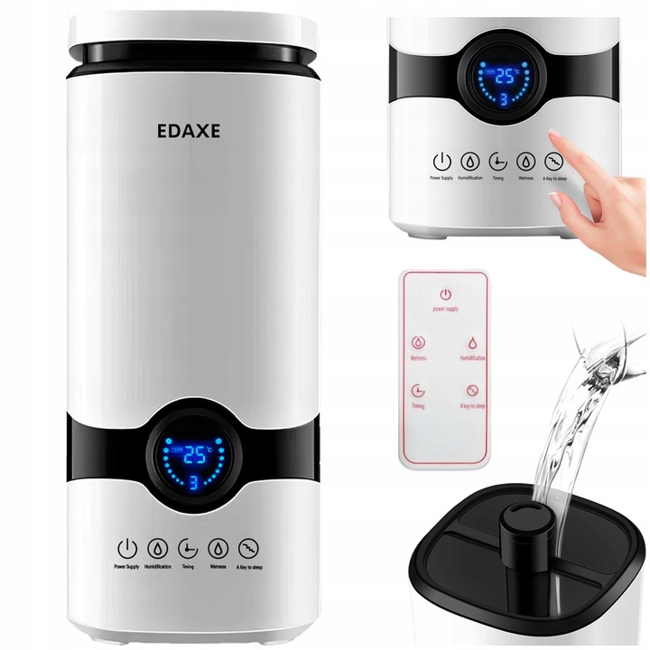NAWILŻACZ POWIETRZA ULTRADŹWIĘKOWY AUTOMATYCZNY AROMATERAPIA DYFUZOR