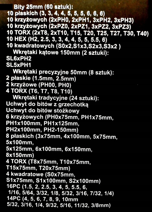 Zestaw śrubokrętów i bitów Kraft&Dele KD10958 122szt.